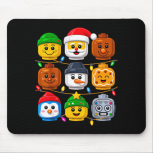 Christmas Building Crew Costume Master Builder Blo Mouse Pad