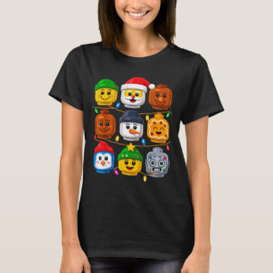 Christmas Building Crew Costume Master Builder Blo T-Shirt