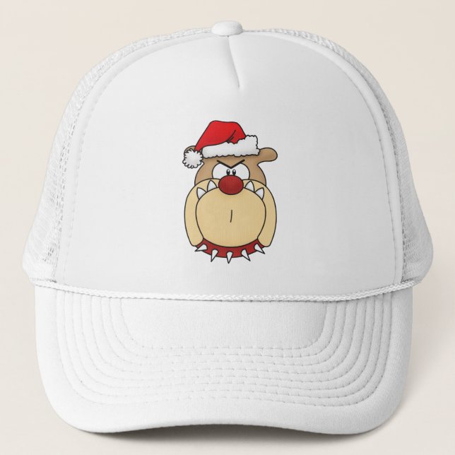 Christmas Bulldog Hat (Front)