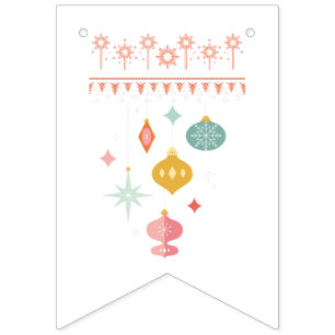 Christmas bunting banner