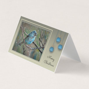 Christmas Bunting - Blue