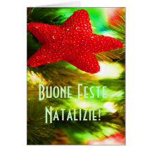 Christmas Buone Natalizie Red Star III