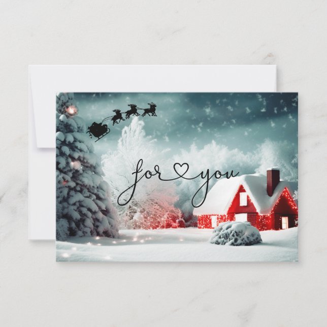 CHRISTMAS BUSINESS CERTIFICATE gift for you (Front)