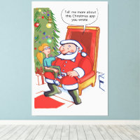 Christmas Business Partners canvas print