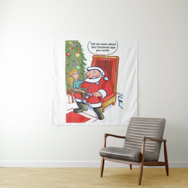 Christmas Business Partners tapestry (In Situ)