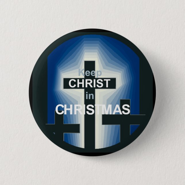 CHRISTMAS Button (Front)