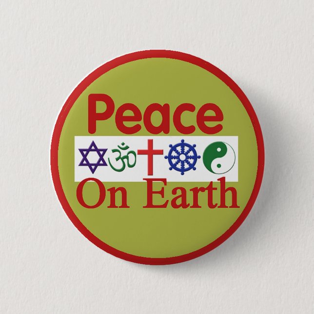 CHRISTMAS Button (Front)