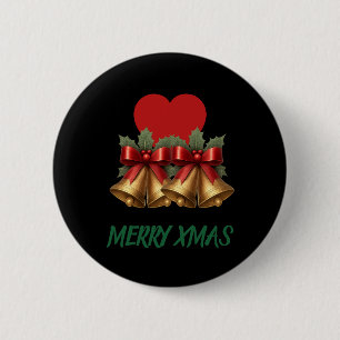 Christmas Button - Merry Xmas