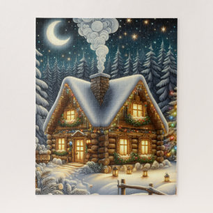 Christmas Cabin Puzzle