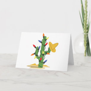 Christmas Cactus Card