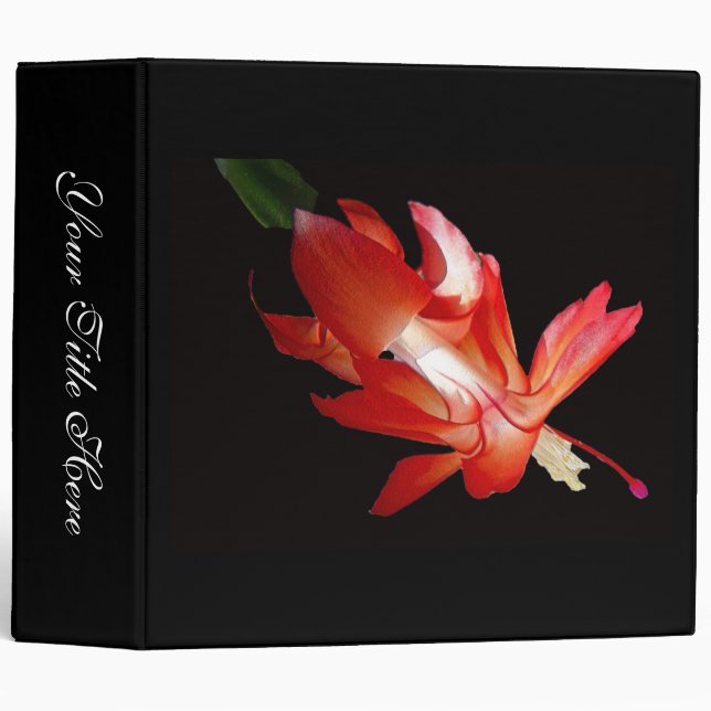 Christmas Cactus Epiphyte Binder (Front/Spine)