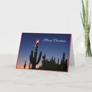 Christmas Cactus Greeting Card