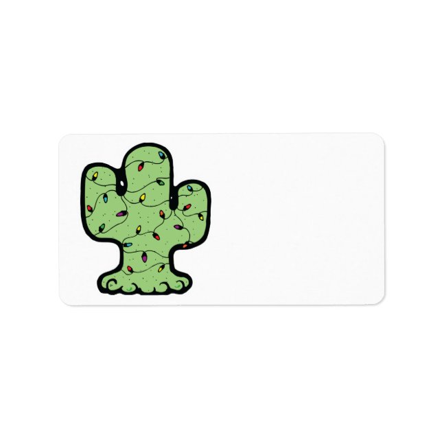 christmas cactus label (Front)