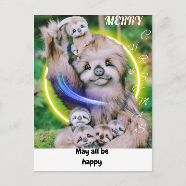 CHRISTMAS CAD POSTCARD (Front)