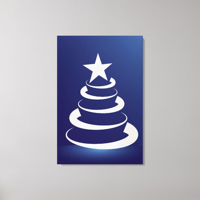 Christmas cake canvas print (Front)
