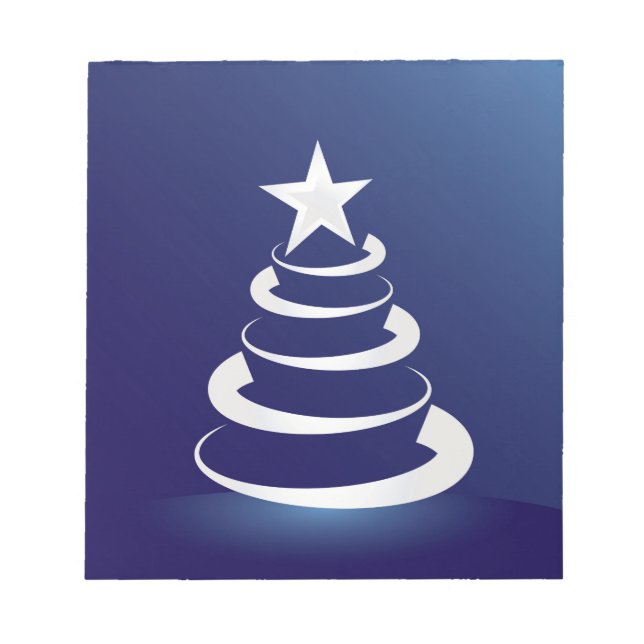 Christmas cake notepad (Front)