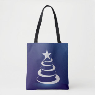 Christmas cake tote bag