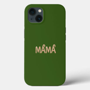 Christmas Cake Tree Mama Mom Sweater Funny Family iPhone 13 Case