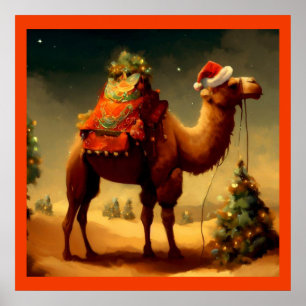 Christmas Camel 1 Poster