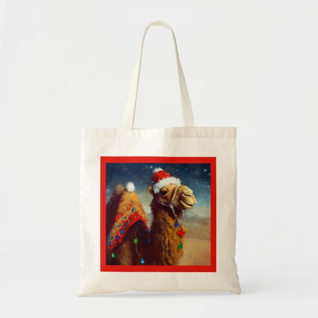 Christmas Camel 3 Tote Bag (Front)