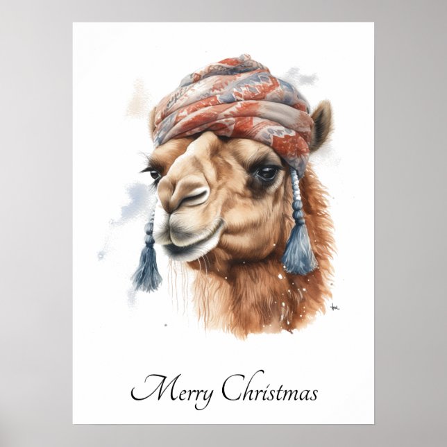 Christmas Camel  Poster (Front)