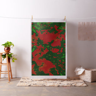 Christmas Camoflauge Traditional Design Fabric