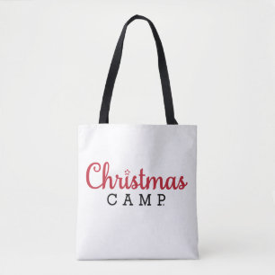 Christmas Camp Tote Bag Christmas Bags