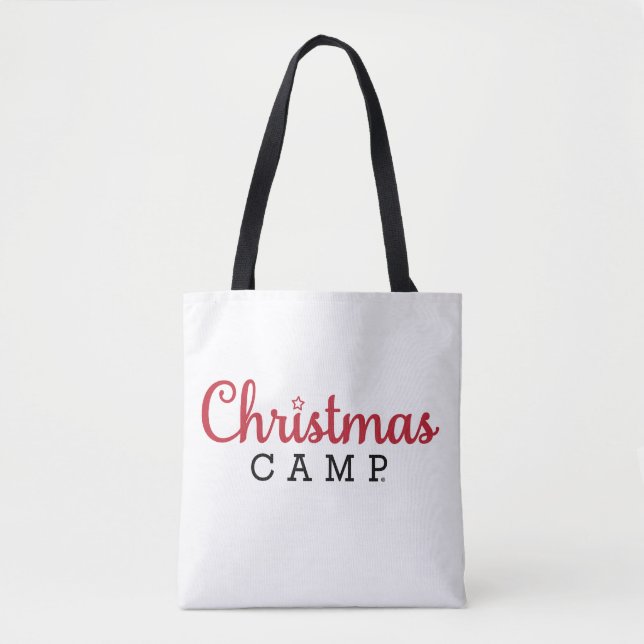 Christmas Camp Tote Bag | Christmas Bags (Front)