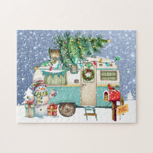 Christmas Camper Puzzle