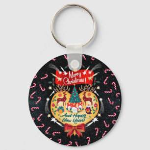 Christmas Candies Keychain