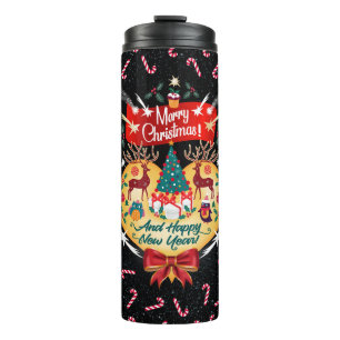 Christmas Candies Thermal Tumbler