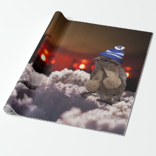 Christmas Candle Light Wrapping Paper