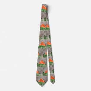 Christmas Candles Tie