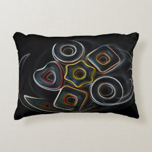 Christmas candy accent pillow