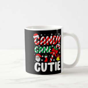 Christmas Candy Cane Cutie Xmas Holiday Toddler Ki Coffee Mug