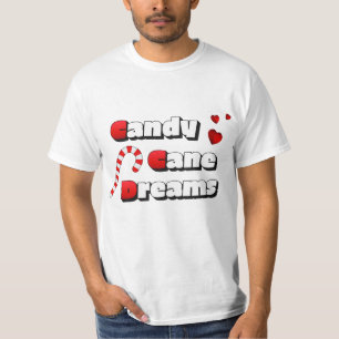 Christmas Candy Cane Dreams T-Shirt
