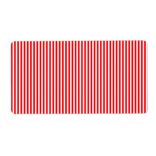 Christmas Candy Cane in Christmas Red