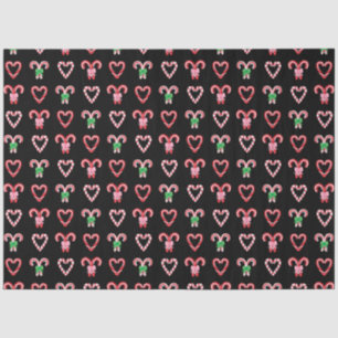 Christmas Candy Cane Pattern Tissue Paper