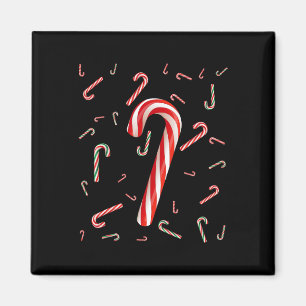 Christmas Candy Cane Santa Hat Xmas Holiday Boys G Magnet