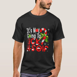 Christmas Candy Cane Stocking Stuffer Snow Pyjamas T-Shirt