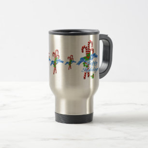 Christmas Candy Cane Thermal Cup