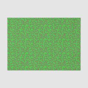 Christmas Candy Canes Tissue Paper