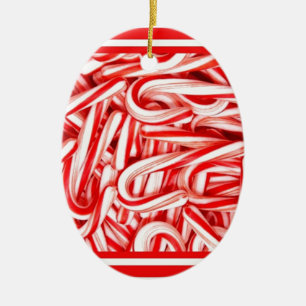 Christmas Candy Gifts by Sharles Ceramic Ornament