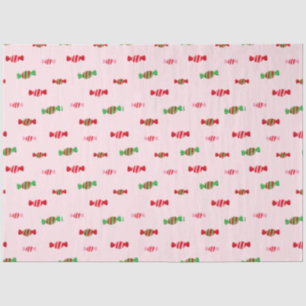Christmas Candy Pattern Tissue Paper