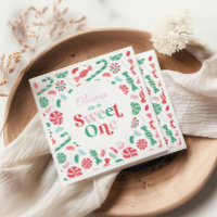 Christmas Candy Sweet One First Birthday