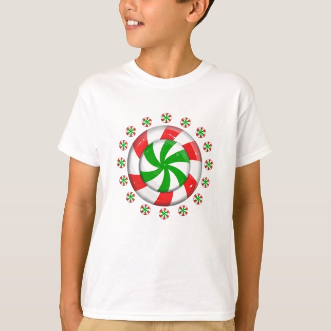 Christmas Candy T-Shirt (Front)