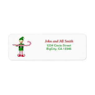 Christmas Candycane Elf