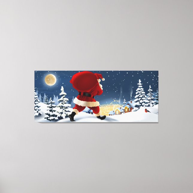 Christmas Canvas Print (Front)