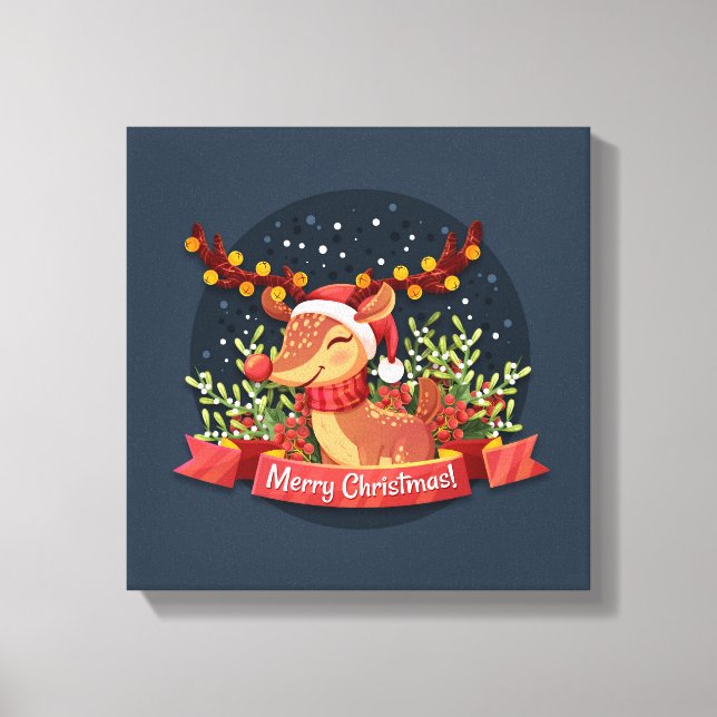Christmas Canvas Print (Front)