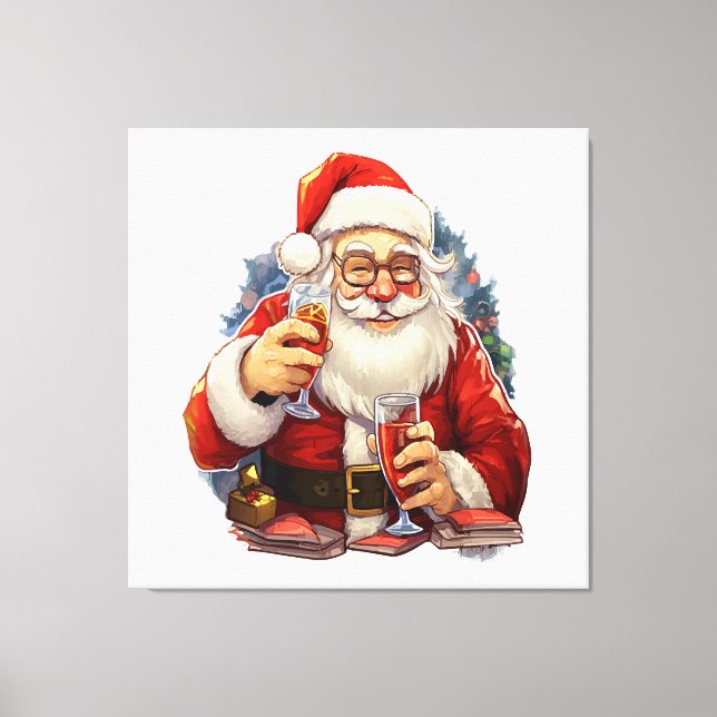 Christmas Canvas Print (Front)